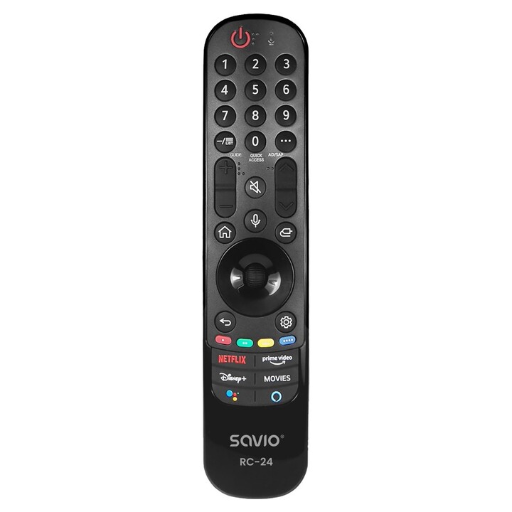 SAVIO RC-24 Universal Remote Control/Replacement for LG TV – SMART TV
