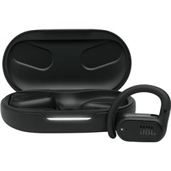 Auriculares Bluetooth JBL Soundgear Sense con estuche de carga/8 horas de duración de batería/Negro
