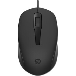 Mouse com fio HP 150 preto