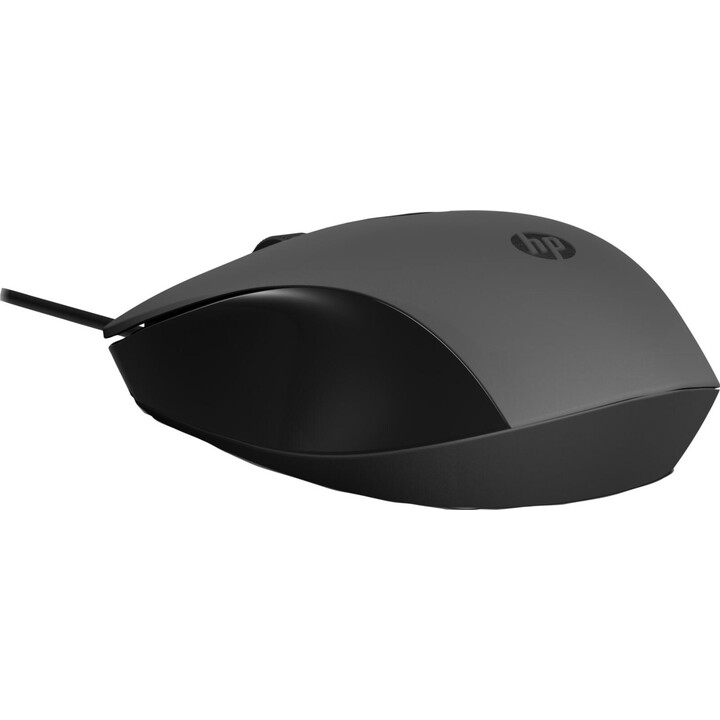 Mouse com fio HP 150 preto