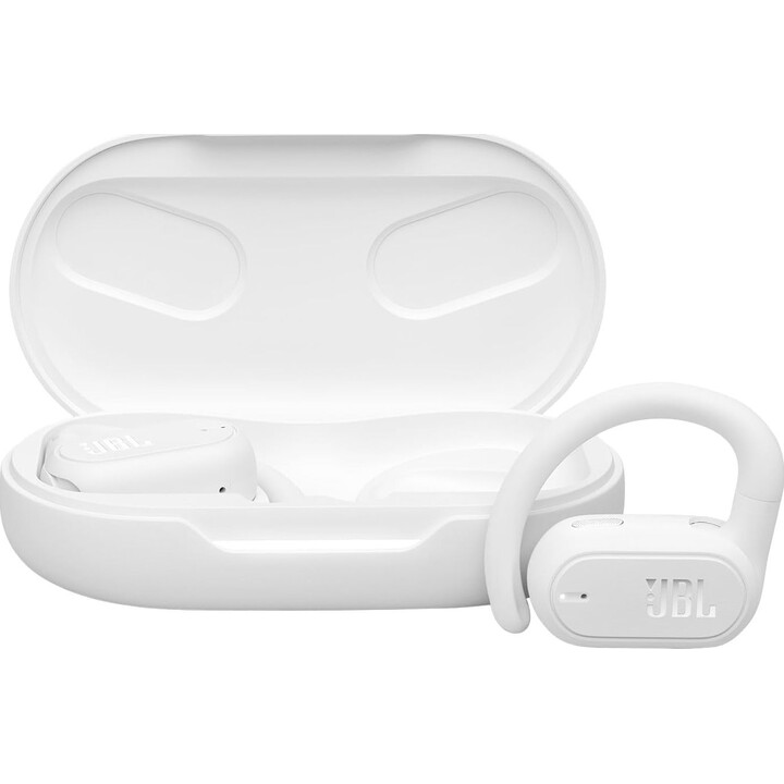 Cuffie Bluetooth JBL Soundgear Sense con custodia di ricarica/ 8 ore di riproduzione/ Bianco