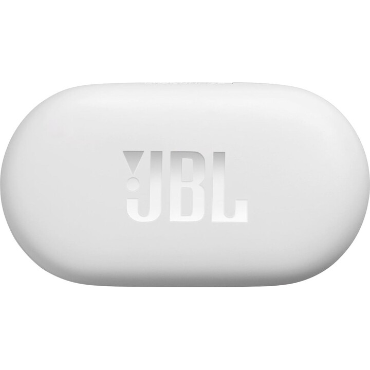 Auriculares Bluetooth JBL Soundgear Sense con estuche de carga/8 horas de reproducción/Blanco