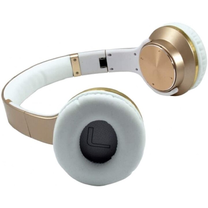 HEADPHONE + MIC + SPEAKERS CONCEPTRONIC BLUETOOTH 3.0 MICRO SD GOLD