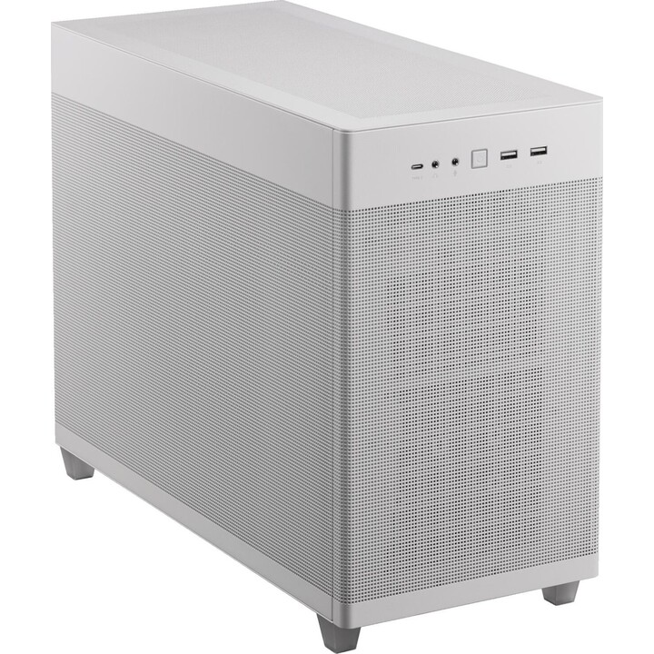 Asus Prime AP201 MicroATX Mini Tower Bianco