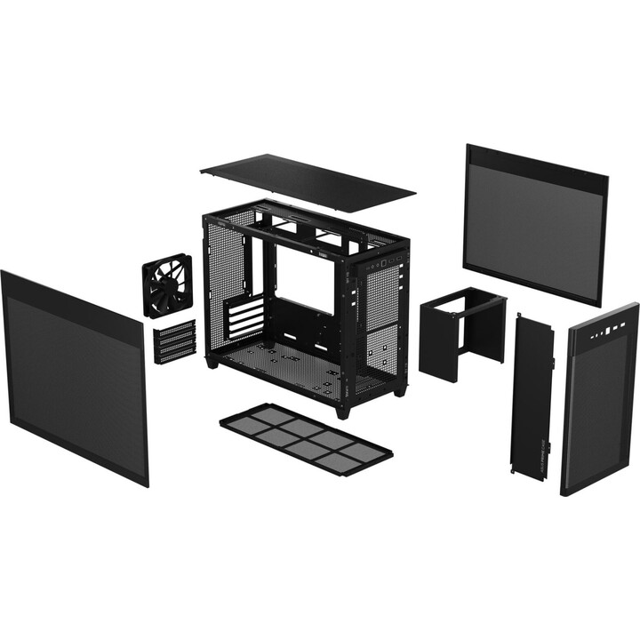 Asus Prime AP201 MicroATX Minitorre Preto