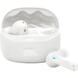 Auriculares inalámbricos JBL Wave Beam 2 Bluetooth blancos
