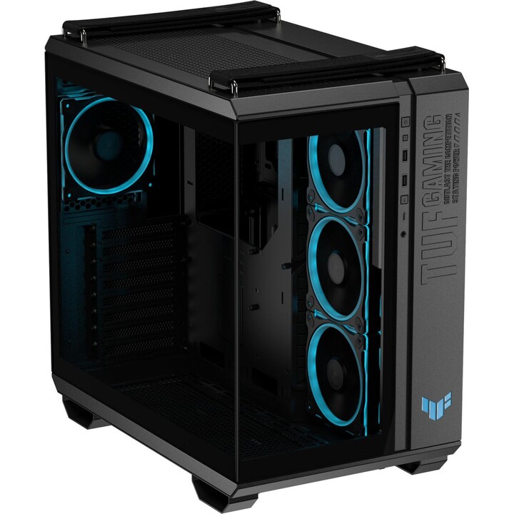 Torre PC ASUS TUF GAMING GT502 HORIZON TG ARGB Mid Tower ATX Doble Cristal Templado USB-C Negra