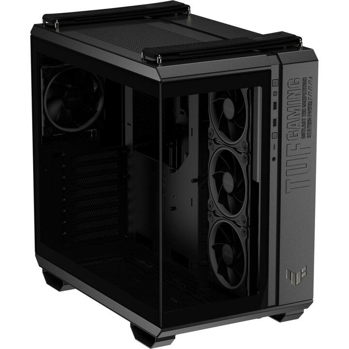 Torre PC ASUS TUF GAMING GT502 HORIZON TG ARGB Mid Tower ATX Doble Cristal Templado USB-C Negra
