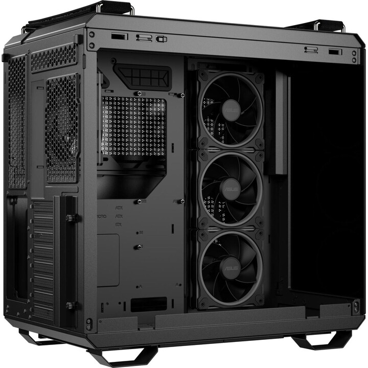 Torre PC ASUS TUF GAMING GT502 HORIZON TG ARGB Mid Tower ATX Doble Cristal Templado USB-C Negra
