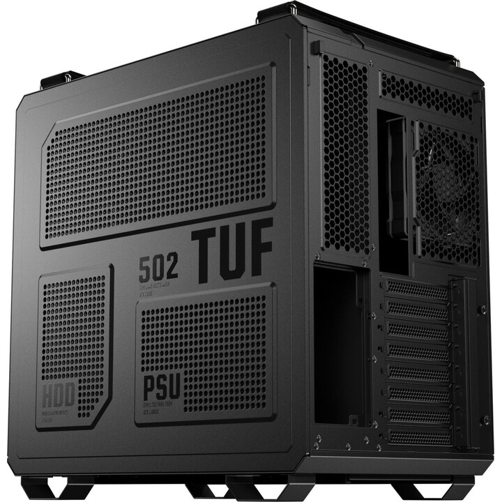 Torre PC ASUS TUF GAMING GT502 HORIZON TG ARGB Mid Tower ATX Doble Cristal Templado USB-C Negra