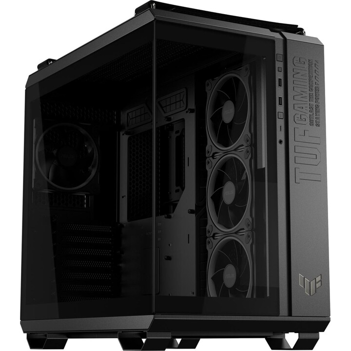 Torre PC ASUS TUF GAMING GT502 HORIZON TG ARGB Mid Tower ATX Doble Cristal Templado USB-C Negra
