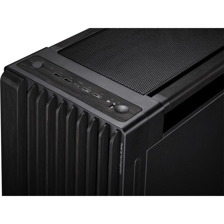 Torre Midi ASUS ProArt PA602 Wood Edition Preta