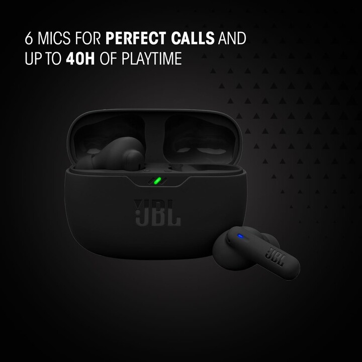 JBL Wave Beam 2 Bluetooth Schwarz - Kabellose Kopfhörer