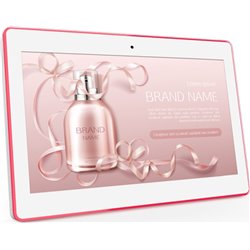 ALLNET Meetingraum RGB LED Tablet 13 pouces RK3399 blanc Android 10 et NFC/RFID