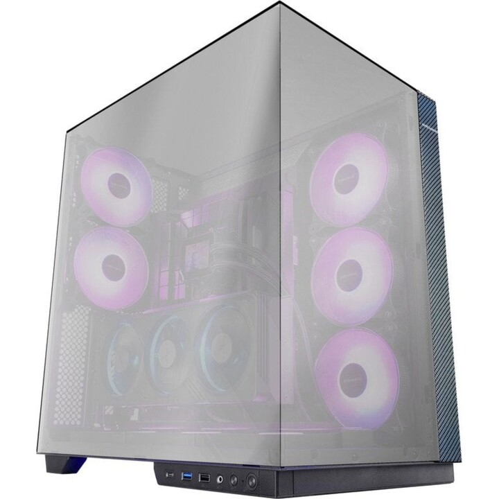 Boîtier tour gaming Mars Gaming MC-3GFPRO / Verre chromé