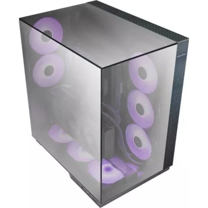 Boîtier tour gaming Mars Gaming MC-3GFPRO / Verre chromé