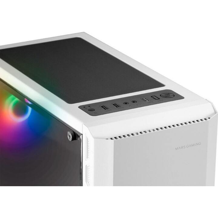 Mars Gaming MC-X2/ White Mid-Tower Gaming Case