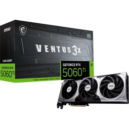 Msi Ventus Geforce Rtx 5060 Ti 16g 3x Oc Nvidia 16GB Gddr7