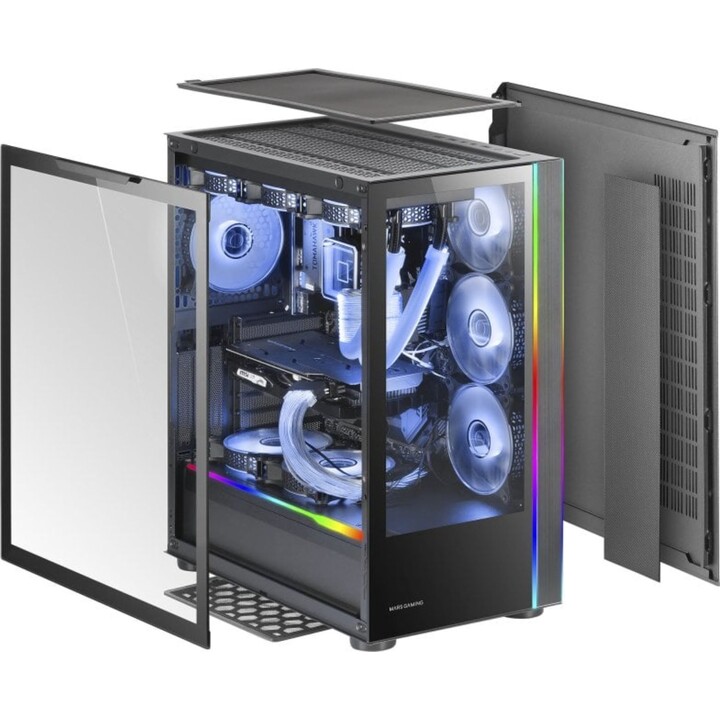 Mars Gaming Tower Boîtier de jeu MCULTRA/ Noir