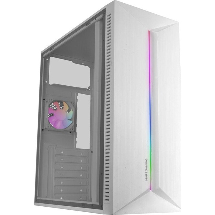Mars Gaming MC-BLAZE/ White Semi-Tower Gaming Box