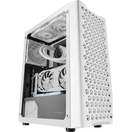 Mars Gaming MC-iPRO/Weißes Semi-Tower-Gaming-Gehäuse