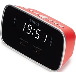 Aiwa Radio-réveil FM CRU-19RD