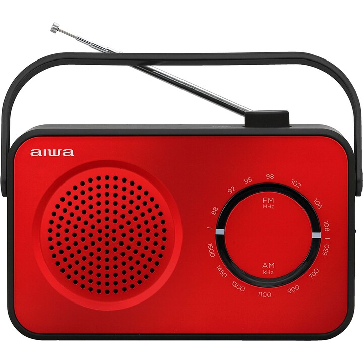 Aiwa Radio Portable R-190RD 2W Rouge