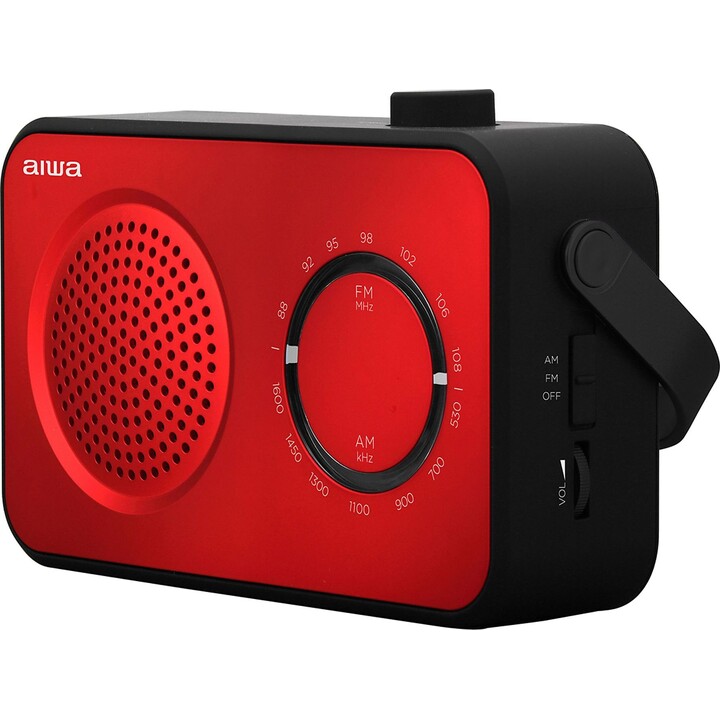 Aiwa Radio Portable R-190RD 2W Rouge