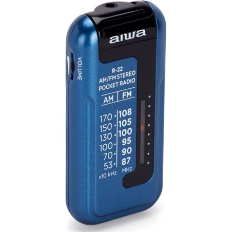 Aiwa Portable Radio R-22BL Blue