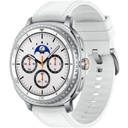 Samsung Galaxy Watch8 Classic, 46mm, LTE Bluetooth, AI Smart Watch, 3nm Processor, Health & Sleep Coach, White