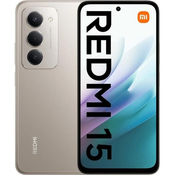 Xiaomi Redmi 15 NFC, 6GB RAM 128GB, Dual SIM, 6.90 HD+ 144Hz, 7000 mAh, Titán Gris