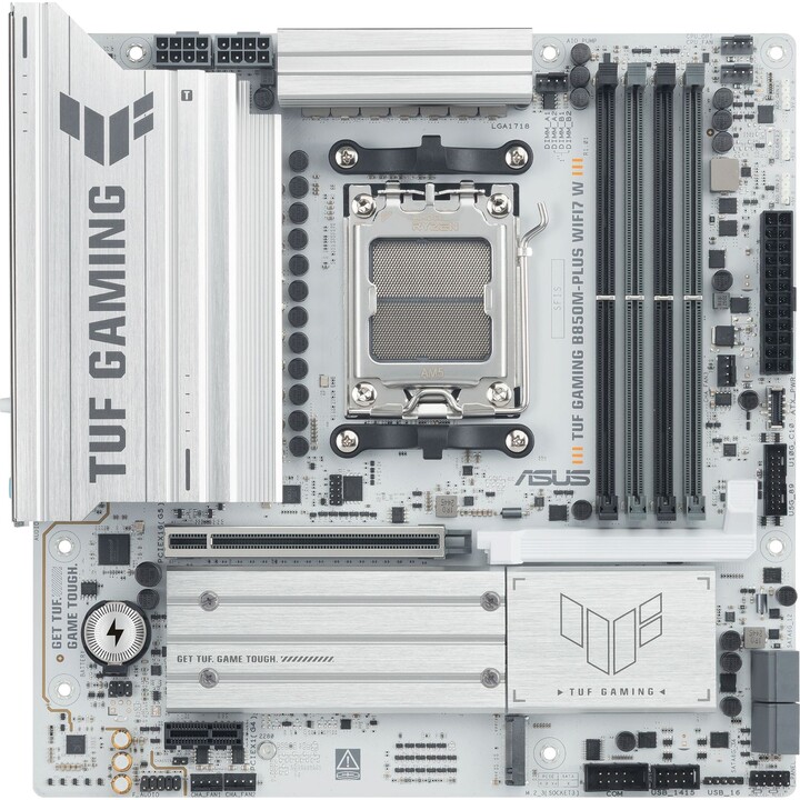 Placa base | ASUS | AMD B850 | SAM5 | Micro-ATX | Memoria DDR5 | Ranuras de memoria 4 | GAMINGB850M-PLUSWIFI7W