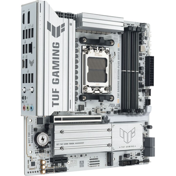 Carte mère | ASUS | AMD B850 | SAM5 | Micro-ATX | Mémoire DDR5 | 4 emplacements mémoire | GAMINGB850M-PLUSWIFI7W