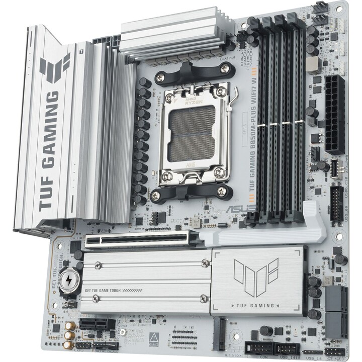 Carte mère | ASUS | AMD B850 | SAM5 | Micro-ATX | Mémoire DDR5 | 4 emplacements mémoire | GAMINGB850M-PLUSWIFI7W