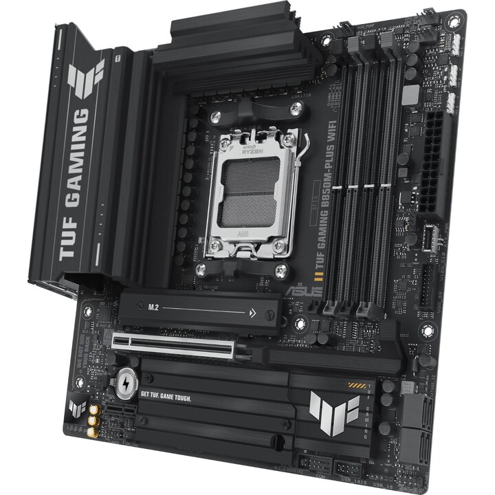 Scheda madre|ASUS|AMD B850|SAM5|Micro-ATX|Memoria DDR5|Slot di memoria 4|GAMINGB850M-PLUSWIFI7