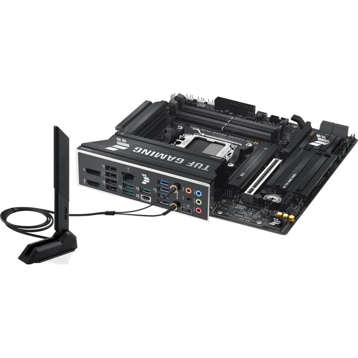 Scheda madre|ASUS|AMD B850|SAM5|Micro-ATX|Memoria DDR5|Slot di memoria 4|GAMINGB850M-PLUSWIFI7