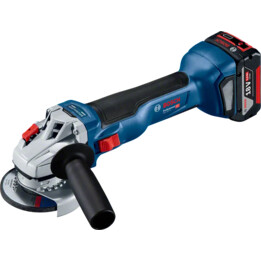 Amoladora angular BOSCH GWS 18V-10 2x5Ah L-Boxx