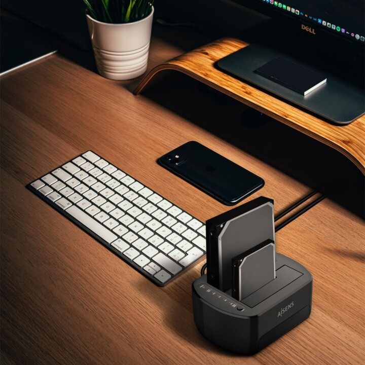 Docking Station para discos rígidos Aisens ASDS-D03B