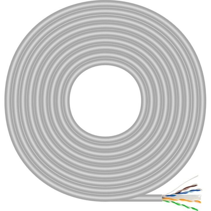 Kabelrolle RJ45 UTP Aisens A135-0261 Cat.6/ 500 m/ Grau