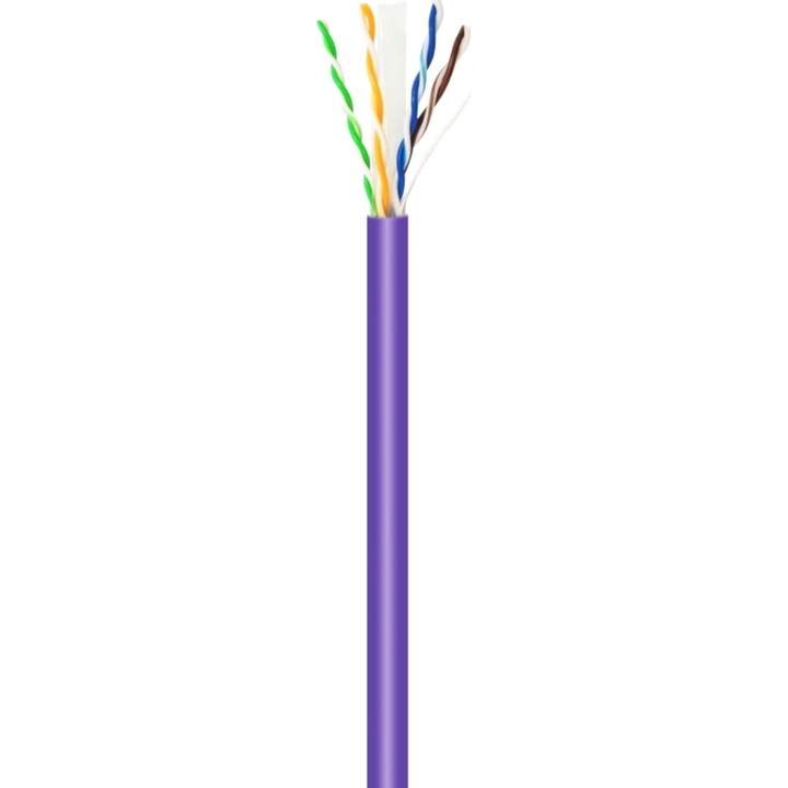 RJ45 AWG23 UTP-Kabelspule Aisens A135-0747 Cat.6/ LSZH/ 100 m/ Violett