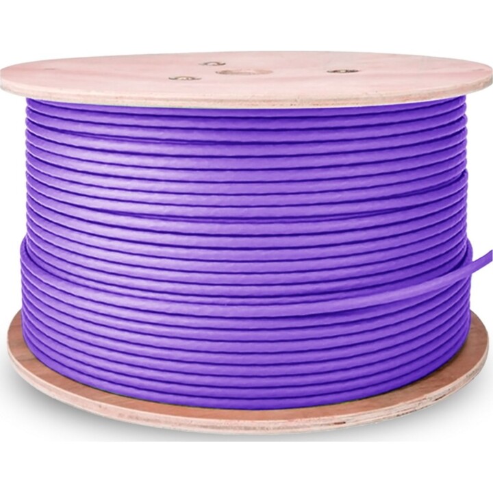 RJ45 AWG23 UTP-Kabelspule Aisens A135-0749 Cat.6/ LSZH/ 500 m/ Violett