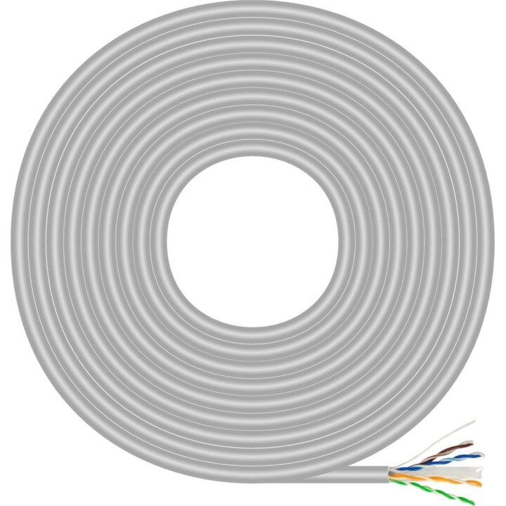 RJ45 AWG23 UTP-Kabelspule Aisens A135-0750 Cat.6/ 305 m/ Grau