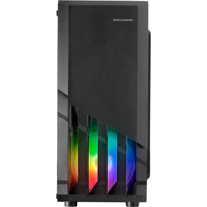 Mars Gaming MC-X2/Custodia da gioco Mid-Tower nera