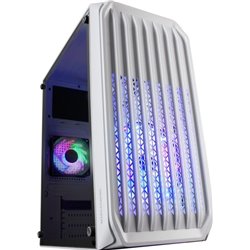 Mars Gaming MC-S2 Mini Tower Gaming Case/ White