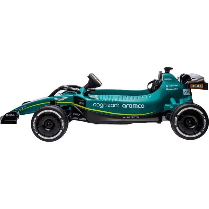 F1 24V Racing Car Green - Electric Car for Kids
