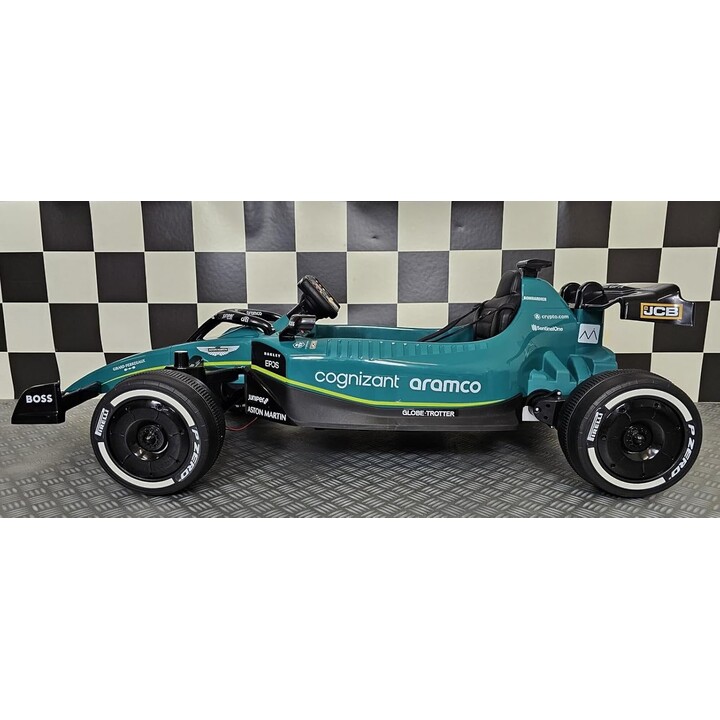 F1 24V Racing Car Green - Electric Car for Kids