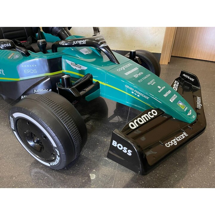 F1 24V Racing Car Green - Electric Car for Kids