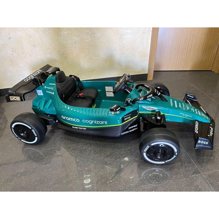 F1 24V Racing Car Green - Electric Car for Kids