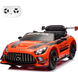 Mercedes AMG GT3 Orange Electric Car for Kids