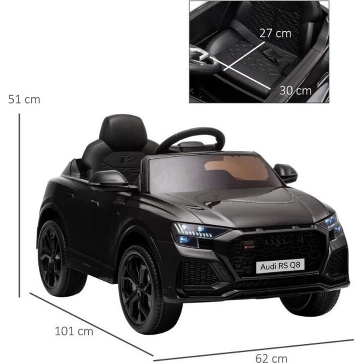 Audi RS Q8 12V Pink - Elektroauto für Kinder
